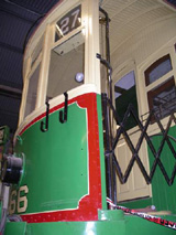 Perth Tram 66 Restoration Detail